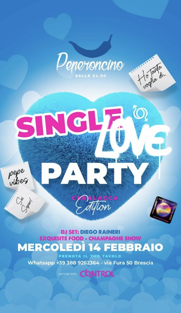 San Valentino Ceralacca Single Party al Peperoncino!